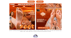 Desktop Screenshot of czechfeet.com