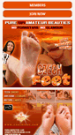 Mobile Screenshot of czechfeet.com